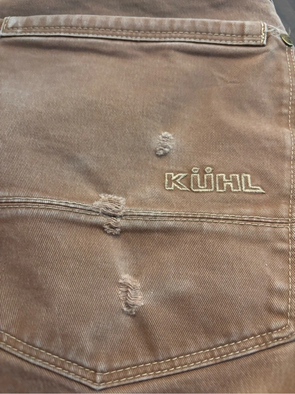 Kuhl Men's Rydr  Pants in Light Brown 30x32